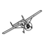 Max Holste MH 1521 Broussard - Metalowa dekoracja ścienna - szczegółowy model 3D ze stali