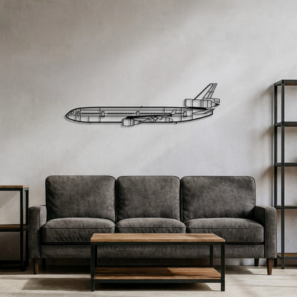 McDonnell Douglas MD-11 – Metalowa sylwetka na ścianę