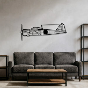 Mitsubishi A6M Zero – Metalowa sylwetka na ścianę