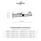 Wymiary i specyfikacja techniczna: Mitsubishi A6M Zero – Metalowa sylwetka na ścianę