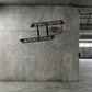 Aranżacja loftowa z wykorzystaniem - MUC Monachium Munich – Metalowa sylwetka na ścianę