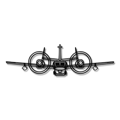 OV-1 Mohawk - Metalowa dekoracja ścienna - szczegółowy model 3D ze stali