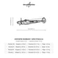 Wymiary i specyfikacja techniczna modelu: Lockheed P-38L Lightning - Metalowa dekoracja ścienna