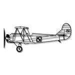 Po-2 (Kukuruźnik) - (Polska Szachownica) – Metalowa sylwetka na ścianę - precyzyjne detale metalowego modelu