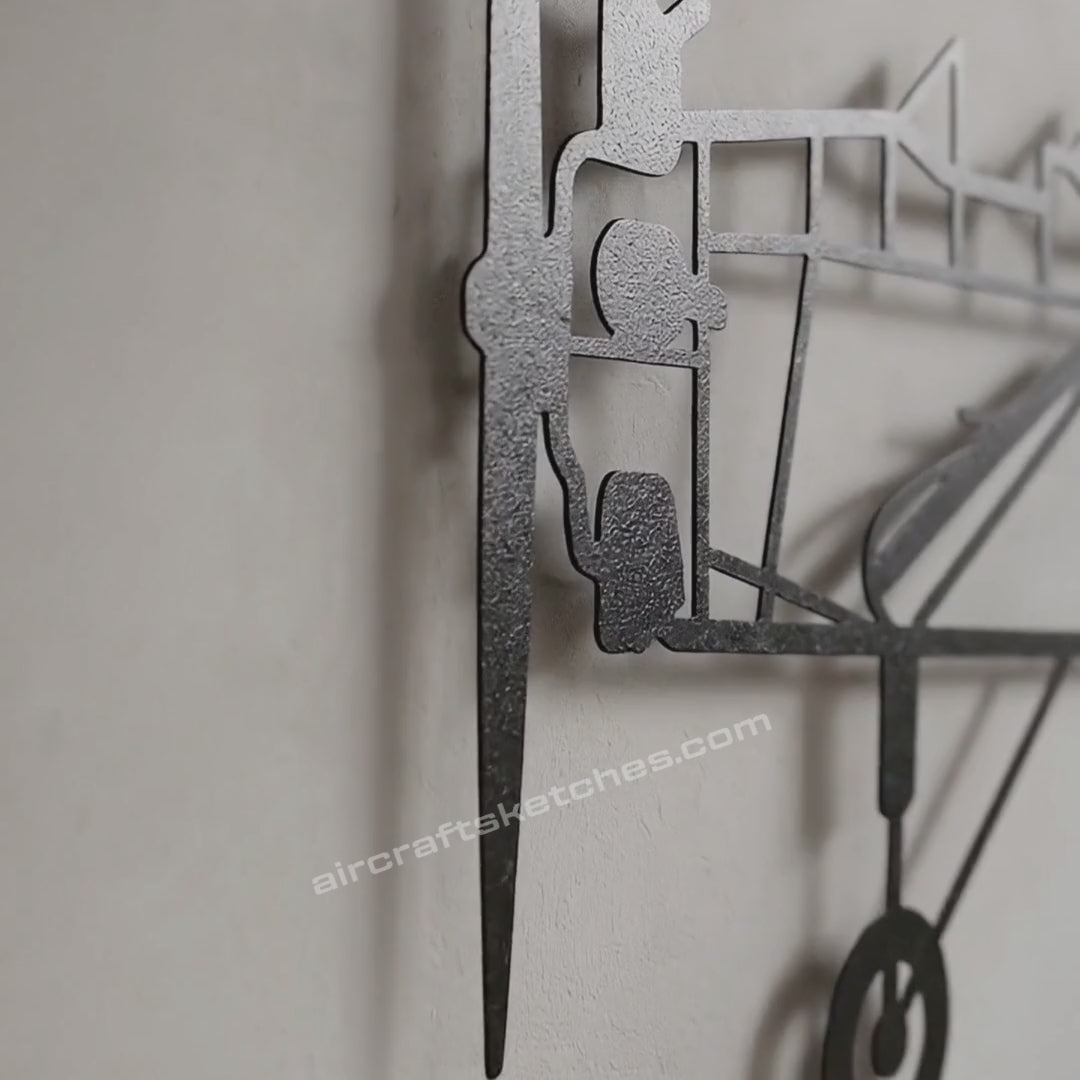UT-2 metalowy model na ścianę
