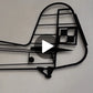 PZL P.11c (Polska Szachownica) – Metalowa sylwetka na ścianę
