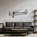 PZL 101 Gawron – Metalowa sylwetka na ścianę | Aircraft Sketches