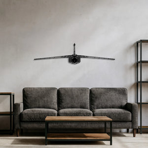 MiG-23 Flogger – Metalowa sylwetka na ścianę