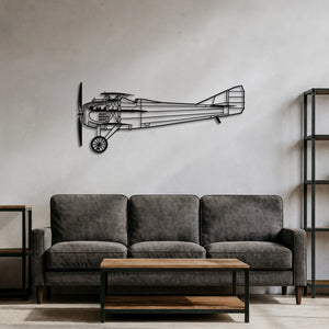 SPAD VII – Metalowa sylwetka na ścianę