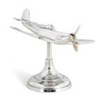 Spitfire Travel Model - Mały Aluminiowy Gabinetowy Model Samolotu | Aircraft Sketches