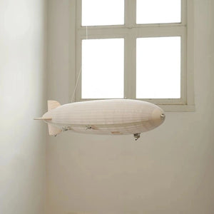 Sterowiec Zeppelin - Replika Szkieletowa z Transparentnym Poszyciem