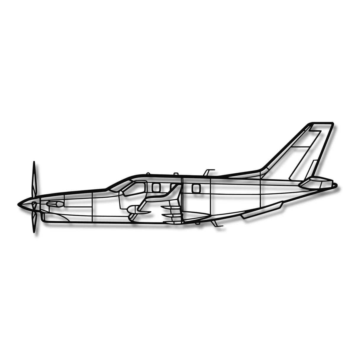 TBM 960 - Metalowa dekoracja ścienna - szczegółowy model 3D ze stali