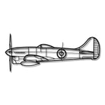 Hawker Tempest Mk V - Metalowa dekoracja ścienna - szczegółowy model 3D ze stali