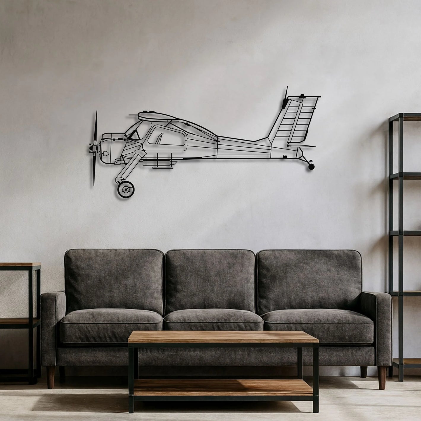 Wilga PZL-104 – Metalowa sylwetka na ścianę