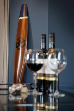 WWI Blue Tip - Drewniane Śmigło Dekoracyjne (120 cm)